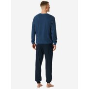 Herren Pyjama Comfort Essentials - atlantikblau - Größe 50
