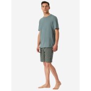 Herren Pyjama Casual Essentials - mineral -...