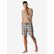 Herren Pyjamashorts Bermuda Web - Mix + Relax - nougat -...