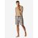 Herren Pyjamashorts Bermuda Web - Mix + Relax - nougat - Größe 48