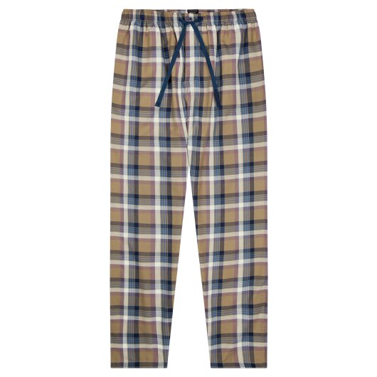 Herren Pyjamahose Hose lang Web - Mix + Relax - nougat - Größe 56