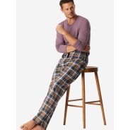 Herren Pyjamahose Hose lang Web - Mix + Relax - nougat -...