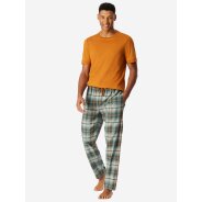 Herren Pyjamahose Hose lang Web - Mix + Relax - mineral -...