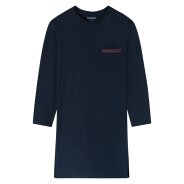 Herren Nachthemd Comfort Nightwear - nachtblau -...