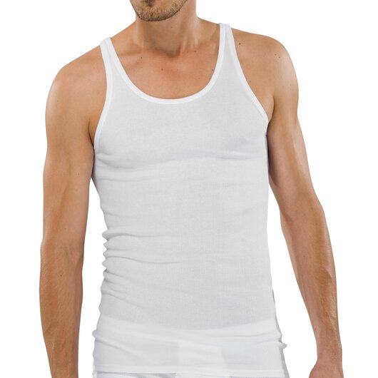 2er Pack Doppelripp Shirt 0/0 (Weiß) S