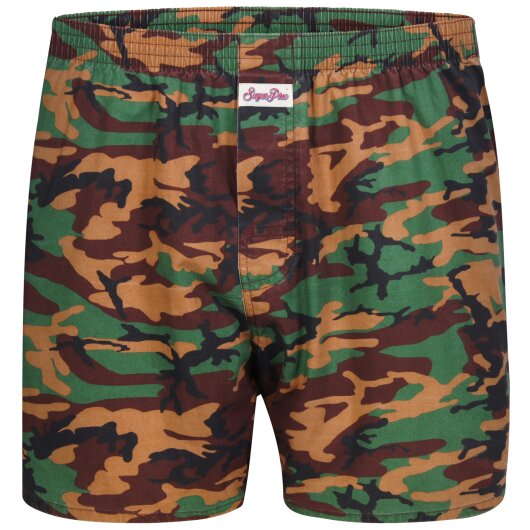 Sugar Pine Herren Vintage-Boxer Camouflage