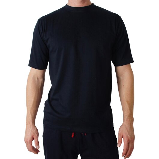 T-Shirt, Rundhals, navy M