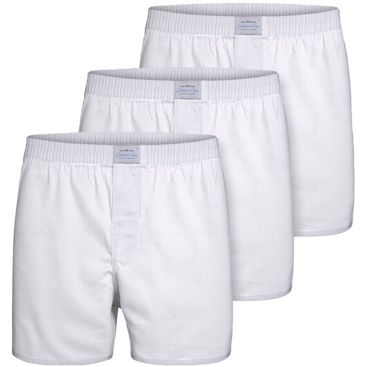 Boxershorts Men 3-Pack in classic designs made from 100% cotton