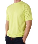 T-Shirt, Rundhals, hellgrün
