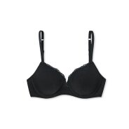 Damen Bügel-BH Pure Cotton - schwarz