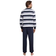 Herren Pyjama Dark Sapphire - dunkelblau