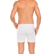 Herren Langer Boxershorts Essentials - weiss