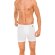Herren 2-Pack Langer Boxershorts Essentials - weiss