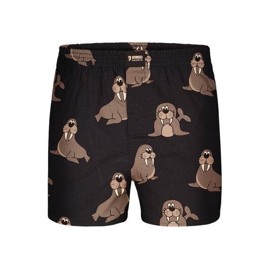 Happy Shorts Herren Boxer Walrus