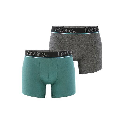 Phil & Co. Berlin Herren Retroshorts 2-Pack Jersey