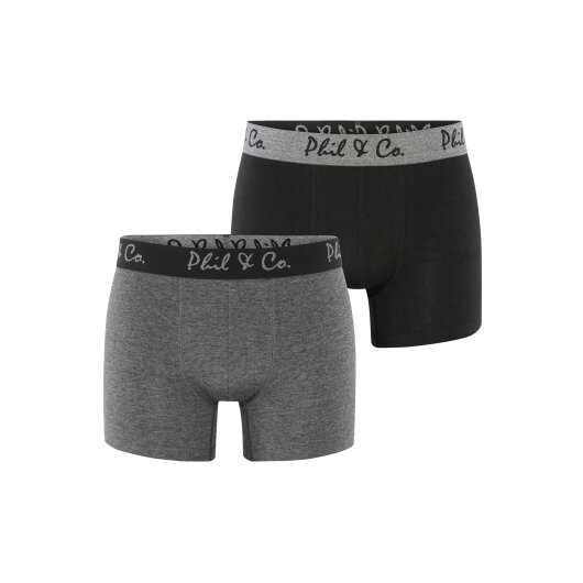 Phil & Co. Berlin Herren Retroshorts 2-Pack Jersey