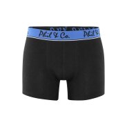 Herren 2-Pack Retro Pants 2-Pack Jersey - black blue