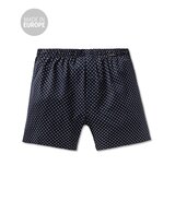 Boxershorts Allover Print Funktionale Knopfleiste