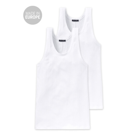 Schiesser Herren Unterhemd 2er-Pack Authentic