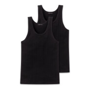 Herren 2-Pack Unterhemd 2er-Pack Authentic - weiss