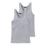 Herren 2-Pack Unterhemd 2er-Pack Authentic - weiss