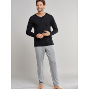 Herren Webhose Mix & Relax - grau-mel.