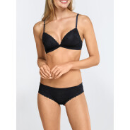 Damen Soft-BH Pure Lace - nachtblau