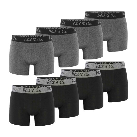 Phil & Co. Berlin Herren Retroshorts 8-Pack Jersey