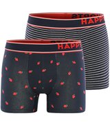 2-Pack Trunks "Strawberries and Stripe" Gre XL