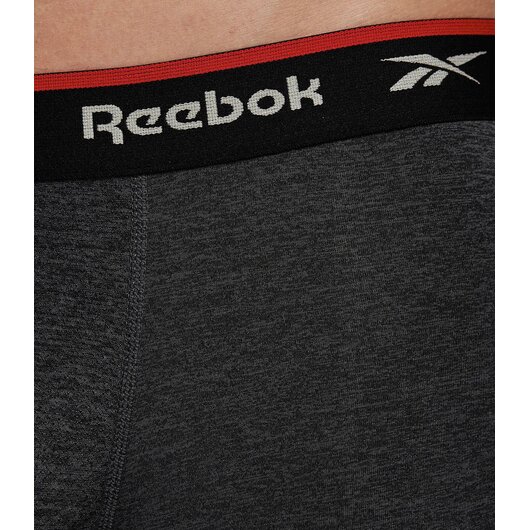 Reebok 3-Pack Boxershorts REDGRAVE - Black/Charcoal/Grey Marl - Gre S