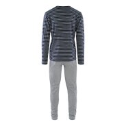 Herren Pyjama Special Phil - Navy Stripes