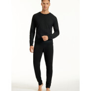 Herren 2-Pack Schlafanzug Uncover - schwarz