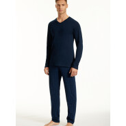 Herren Schlafanzug Uncover - nachtblau
